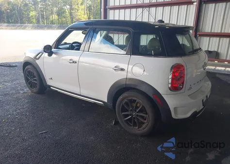 2016 Mini Countryman Cooper S z USA, uszkodzony, nr VIN WMWZC5C5XGWU01031